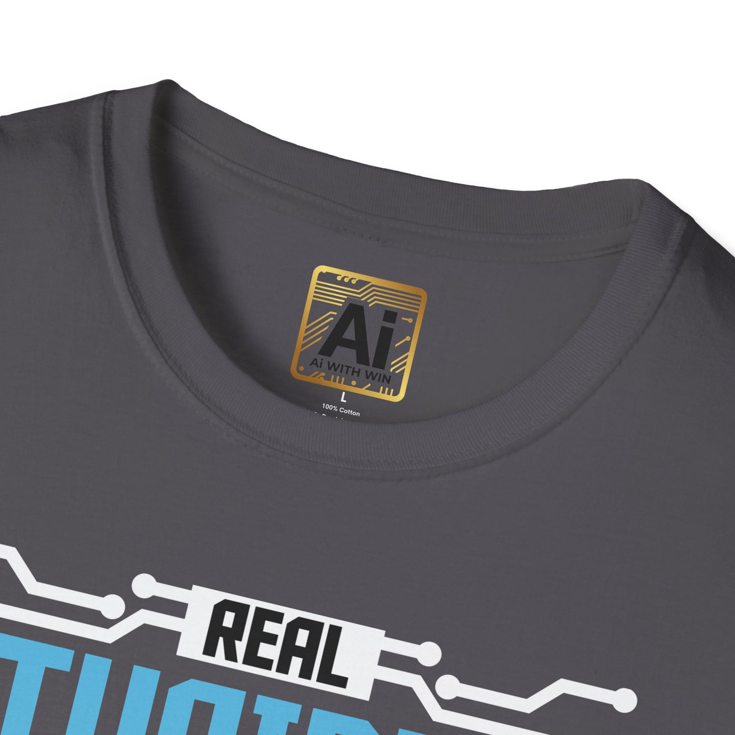 Real Stupidity vs Artificial Intelligence T-Shirt - AI With Win