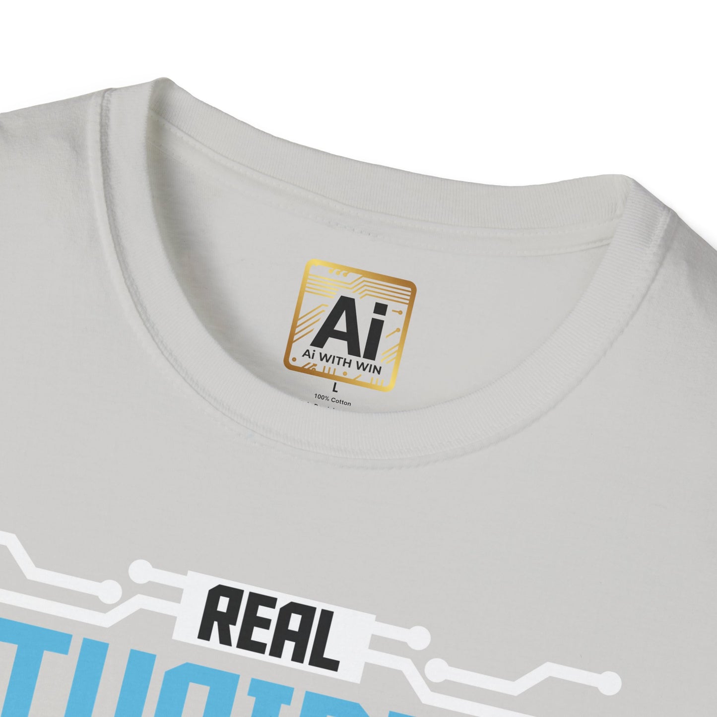 Real Stupidity vs Artificial Intelligence T-Shirt - AI With Win